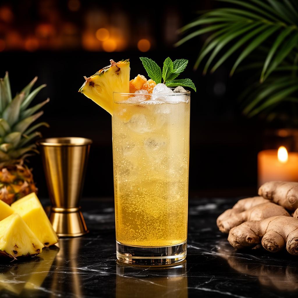 Pineapple Ginger Fizz